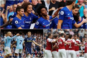 „Premier“ lygoje – „Chelsea“, „City“, „Arsenal“ ir „United“ klubų pergalės