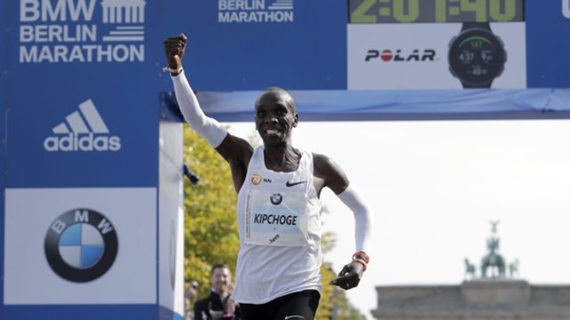 Berlyno maratone stajeris iš Kenijos pasiekė naują pasaulio rekordą