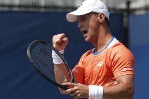 Atsigavimo ženklai R. Berankio žaidime: įveikė 57-ąją pasaulio raketę