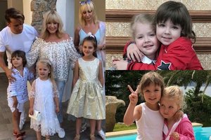 Atskleista, kiek kainuoja Alos Pugačiovos ir Maksimo Galkino dvynių auklėjimas