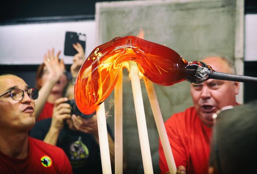 Meninio stiklo ir džiazo profesionalai ištarė: „Sveiki atvykę į pragarą!“ 