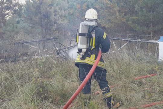Šilutės raj. nufilmavo įvykio vietą, kur nukrito vienmotoris lėktuvas