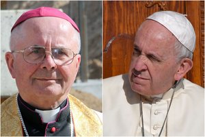 Iš S. Tamkevičiaus KGB kameros Vilniuje popiežius pasauliui subtiliai pasiųs svarbią žinią