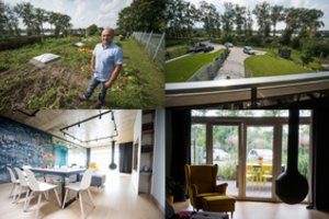 Vilnietis savo namą pakišo po žeme, o ant stogo augina bulves