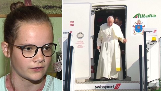 Sunkiai serganti trylikametė laukia popiežiaus palaiminimo – tikisi stebuklo