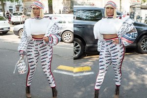 Nicki Minaj gerbėjus stebino pribloškiančiu įvaizdžiu