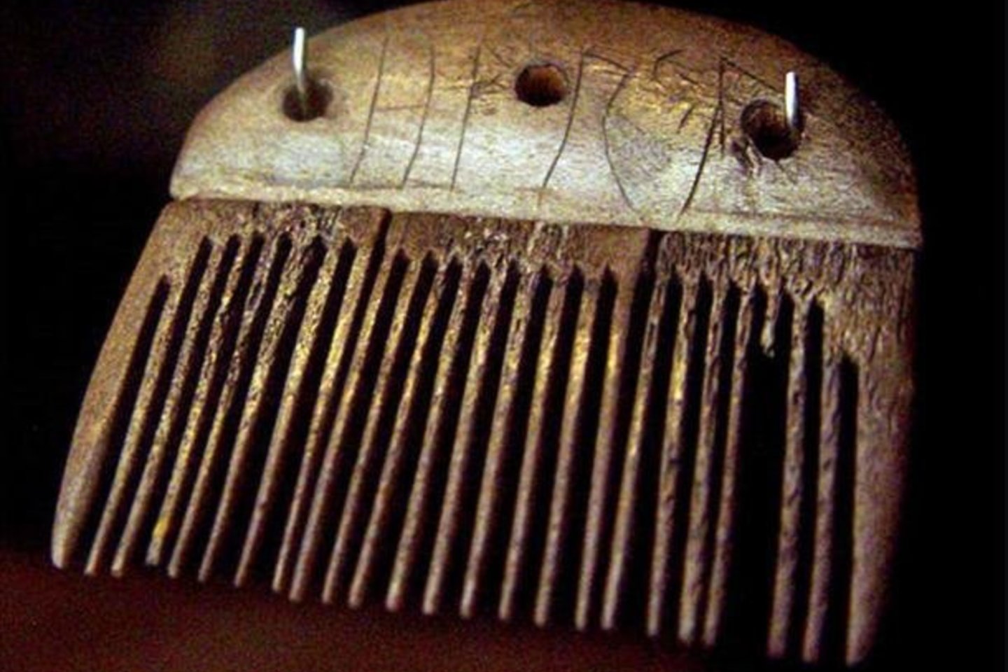  Seniausias išlikęs užrašas runomis yra ant šukų.<br> Wikimedia commons
