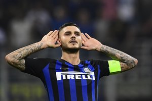 Mauro Icardi įvartis – gražiausias Čempionų lygos pirmajame ture