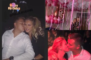 Kriptomilijonierius Paulius Aršauskas naują mylimąją lepina prabangiu dėmesiu