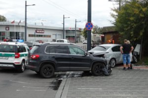 Kaune susidūrė du „Volkswagen“, „Passat“ vairuotojui nustatytas 2,11 promilės girtumas