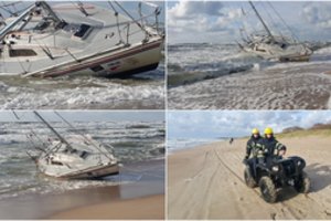 Skaudžios jachtų lenktynės Klaipėdoje: 8 žmonės išgelbėti, du ieškomi