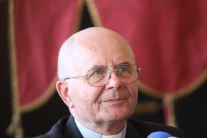 S. Tamkevičius: tai tarsi sustojimas ant Kalvarijos kalno po kryžiumi