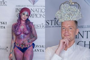 Kristalais klientes puošiantis plaukų stilistas Karolis Murauskas: „Aš kaip šarka“