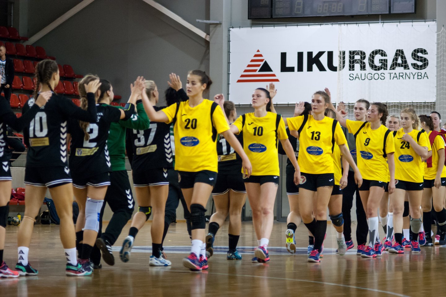  Lietuvos klubams sėkmingai susiklostė Baltijos moterų rankinio lygos startas.<br> LRF nuotr.