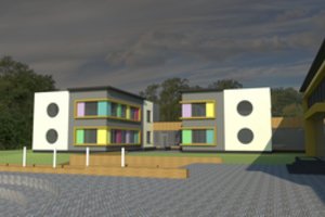 Pakaunės krašto Ramučių bendruomenei pristatytas daugiafunkcio centro projektas