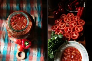 Fermentuotas pomidorų ir paprikų padažas: atradimas, kuriuo verta dalintis