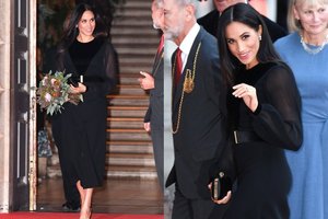 Į renginį viena atvykusi gražuolė Meghan Markle susišlavė visą dėmesį