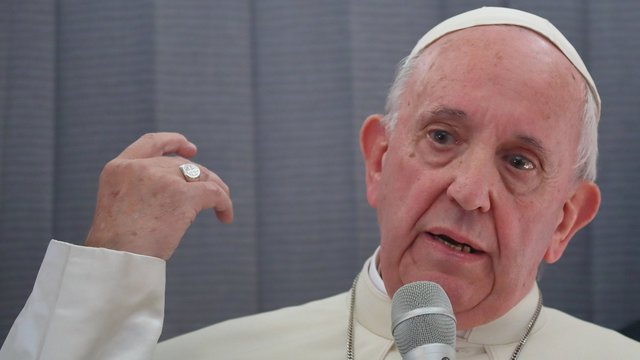 Popiežius: esate Vakarų pasaulio dalimi, bet neužmirškite Rytų