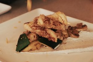 Vištiena su daržovėmis ir vienu nuodėmingai skaniu ingredientu