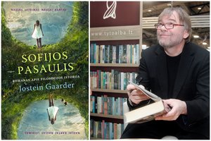 „Sofijos pasaulio“ autorius „Lietuvos rytui“: „Plačiai atverkite akis. Juk vieną dieną mūsų nebus“