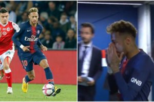 Neymaras ir vėl sulaukė dėmesio: spėliojama, ką jis tepėsi sau ant veido