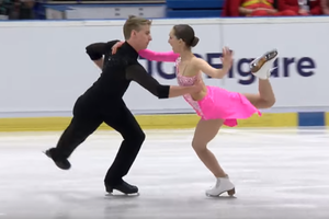 Ledo šokėjai D. Kizala ir M. Polishook varžybose Čekijoje užima 13-ąją vietą