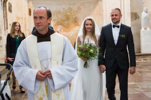 Susituokė olimpiečiai Vaida Žūsinaitė ir Ričardas Nekriošius