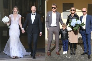 Prodiuseris Povilas Skaisgirys vedė mylimąją Gretą Tarozaitę