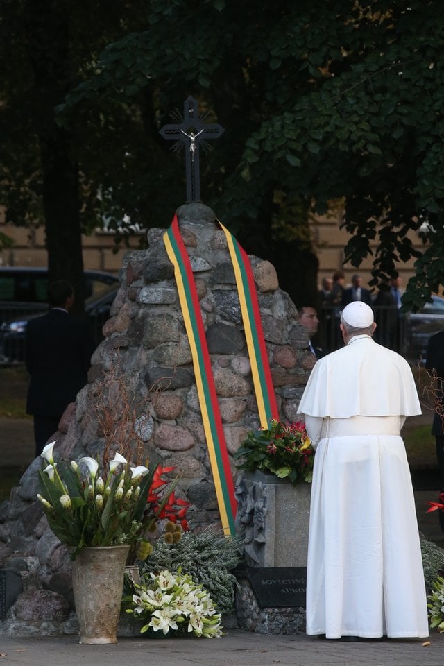 Popiežius Pranciškus Lietuvoje. <br>R.Danisevičiaus nuotr.
