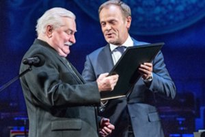 Lenkijoje emocingai paminėtas Lecho Walesos 75-metis