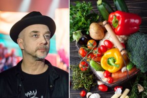 Andrius Mamontovas: „Valgau šimtus produktų, išskyrus tris“