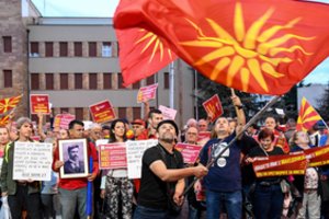 Politologas: referendumo baigtis Makedonijoje pradžiugino Rusiją