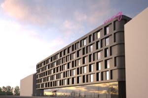 Vietoje prekybos centro Kaune – išskirtinio dizaino viešbutis