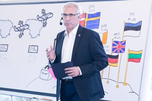 V. Ušackas Klaipėdos rinkėjams žadėjo atkurti ryšius su Rusija