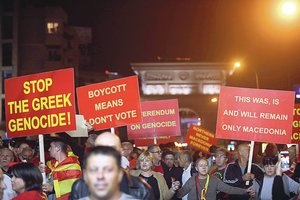 Referendumo Makedonijoje atgarsiai: rezultatu džiaugiasi abi pusės