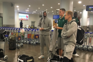 Lietuvoje pasirodžiusi „Unicaja“ iš karto išskubėjo į treniruotę