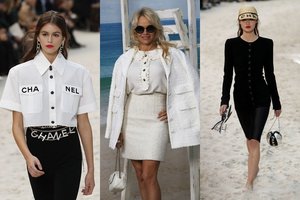 51-erių „gelbėtoja“ Pamela Anderson sužibėjo įspūdingame „Chanel“ šou
