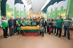 Sportininkus į jaunimo olimpines žaidynes išlydėjo elitiniai šalies atletai