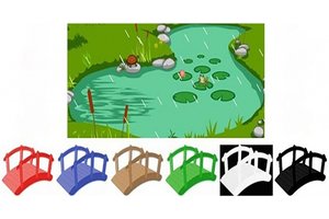 Kokios spalvos tiltą čia pastatysite? Neįtikėtinai daug tiesos apie jus