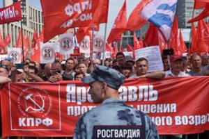 Rusų protestai širdies nesuminkštino: daugelis pensijos gali nesulaukti