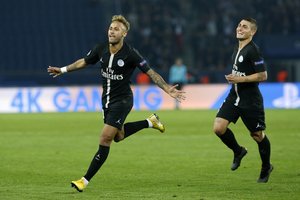 PSG klubo žvaigždynas surengė įvarčių šou: namuose sutriuškino Belgrado klubą