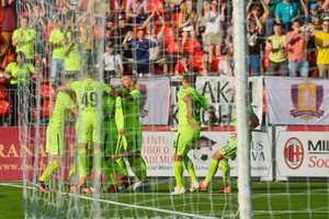 „Trakų“ futbolininkai: „Žalgiris“ žaidžia gerai, bet kokios bus rungtynės – pamatysime“