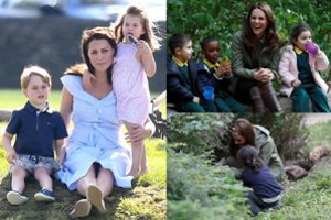 Catherine Middleton iš proto veda neįprastas vaikų žaidimas