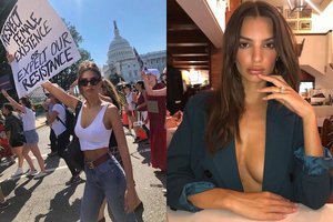 Seksualioji Emily Ratajkowski pateko į areštinę