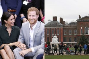 Princas Harry ir Meghan Markle pravėrė naujų namų duris