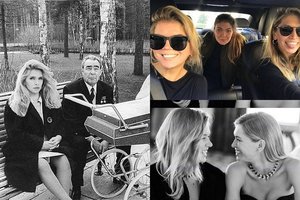 Po Veros Brežnevos nuotraukos su Leonidu Brežnevu parodyta tikroji jos šeima