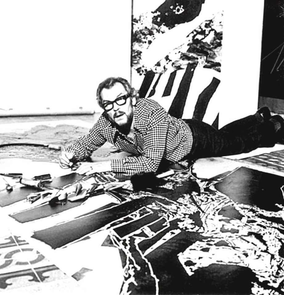 Dailininkas R.Viesulas pasaulyje išgarsėjo kaip didelis litografijos meistras.<br>„viesulas.org“ nuotr.