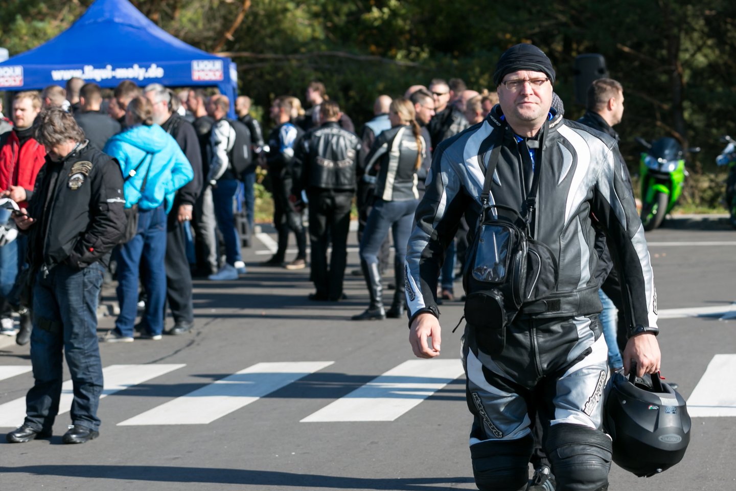 Oficialus motociklininkų sezono uždarymas Vilniuje kiekvienais metais vyksta pirmąjį spalio šeštadienį. <br>T.Bauro nuotr.