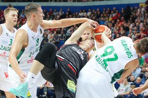 Vilniui beliko ašaros: pabaigoje subyrėjęs „Rytas“ neatlaikė fantastiško „Žalgirio“ šturmo