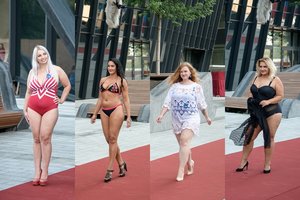 Plius dydžio modelių atrankoje dalyvė prieš kameras neišdrįso išsirengti